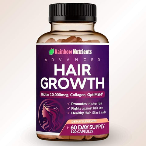 HAIR GROWTH ADVANCED - SIN AZUCAR - LOGRA UN CABELLO DE ENSUEÑO DESDE LOS PRIMEROS 7 DÍAS!