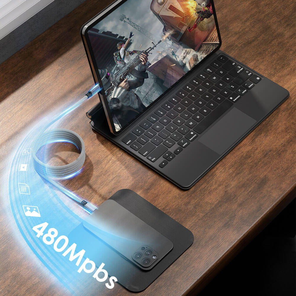 Cable magnético antienredos