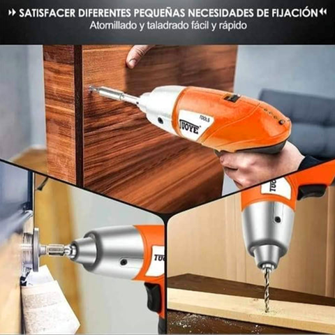 DESTORNILLADOR ELECTRICO 47 PIEZAS