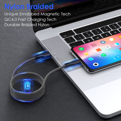 Cable magnético antienredos