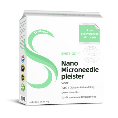 Parche de nanomicroagujas (específico para diabetes, obesidad y enfermedades cardiovasculares)