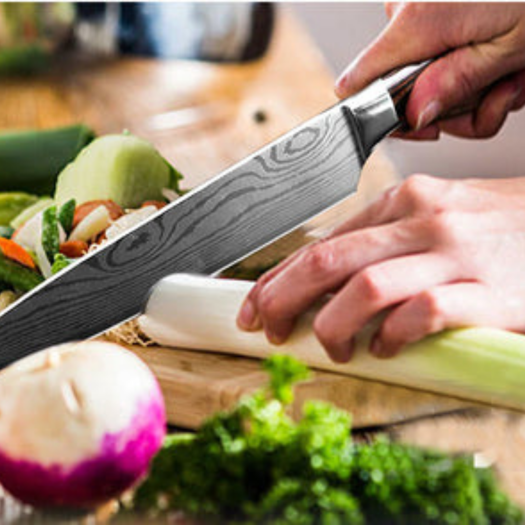 Super Steel - Cuchillo carnicero premium