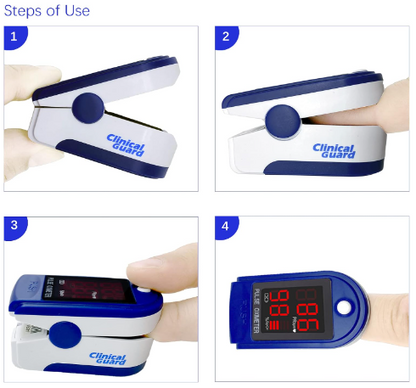 OXÍMETRO PULSO DIGITAL AUTOMÁTICO CON PRECISIÓN PARA DEDO