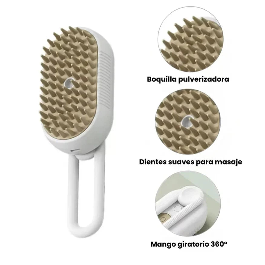 CEPILLO A VAPOR PARA MASCOTAS