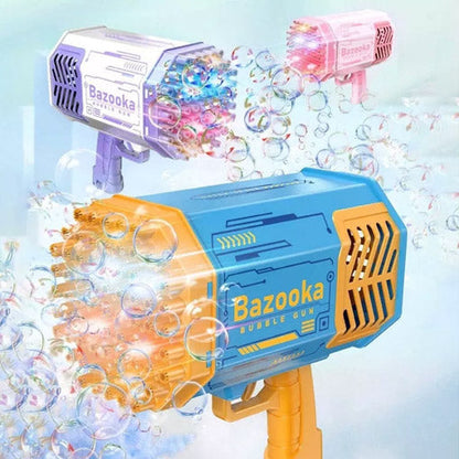 PISTOLA DE BURBUJAS ELÉCTRICA ¡DIVERSIÓN EXTREMA!