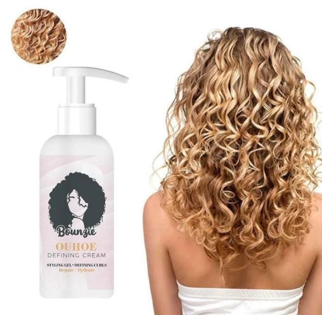 Crema para rizar el cabello