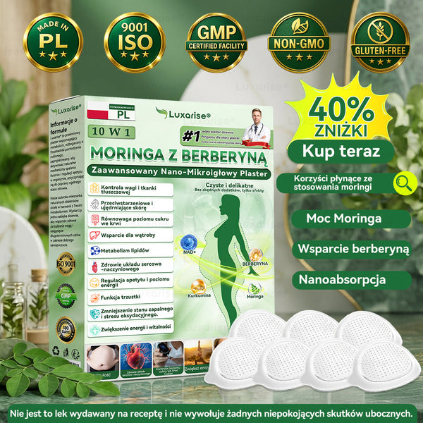 Parche Nano Moringa Berberina
