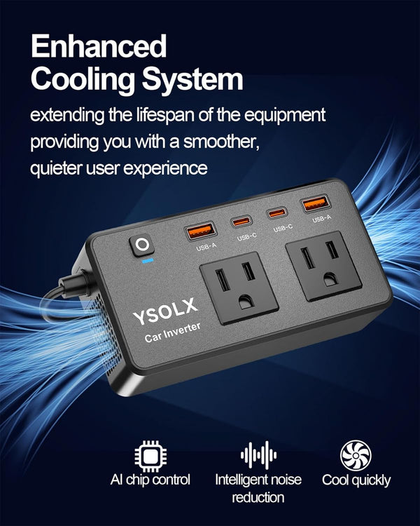 Inversor de Energía Móvil Pro