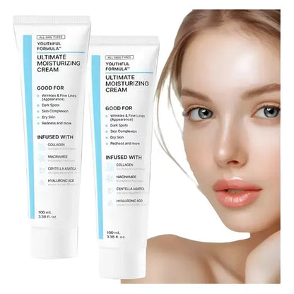 CREMA HIDRATANTE + PIEL SUAVE, HIDRATADA Y SIN ARRUGAS