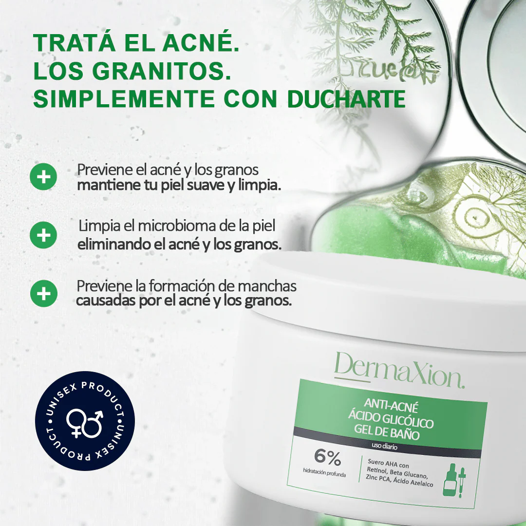 DERMAXION GEL EXFOLIANTE ANTI-ACNÉ