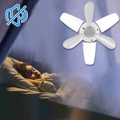 VENTILADOR DE TECHO CON ILUMINACIÓN Y CONTROL REMOTO