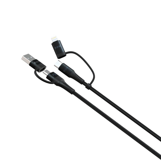 CABLE MULTIFUNCIONAL PARA TODO TIPO DE CELULAR - CARGA RÁPIDA