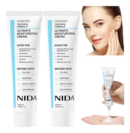 CREMA HIDRATANTE + PIEL SUAVE, HIDRATADA Y SIN ARRUGAS