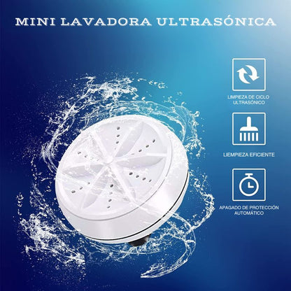 MINI LAVADORA Y LAVAPLATOS DE TURBINA